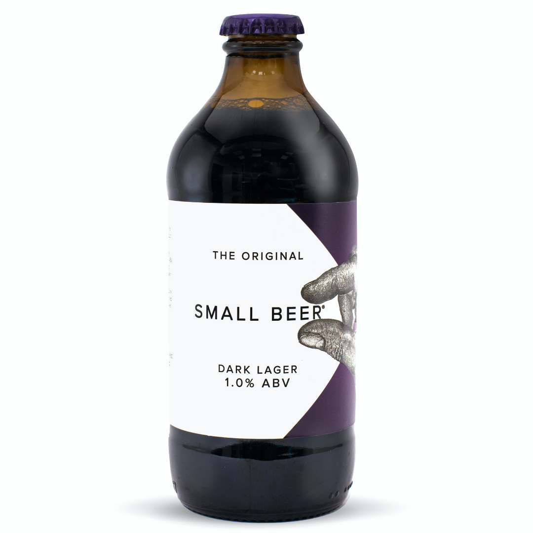 Small Beer Dark Lager 6 PACK (1% ABV)